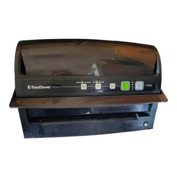 Foodsaver Model V3245 Vacuum Sealing System Black W Bag/Hose/Adapter - Picture 1 of 5